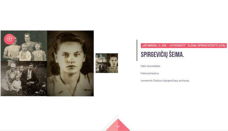 Lietuvos ypatingojo archyvo virtuali paroda „Aš mirsiu, o jūs – gyvensite“