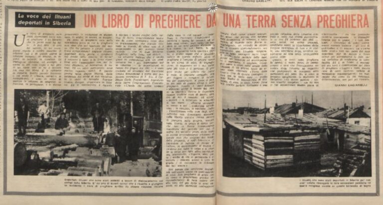 Istoriniame italų žurnale „L’Osservatore della Domenica“ – dėmesys pasaulį už „geležinės uždangos“ apkeliavusiai Adelės Dirsytės maldaknygei „Marija, gelbėki mus“