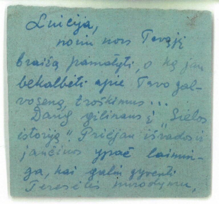 Išleista A. Dirsytės knyga „Jūs manieji: Laiškai“